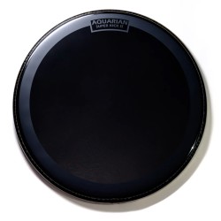 Aquarian Reflector Black Mirror Super Kick 26"