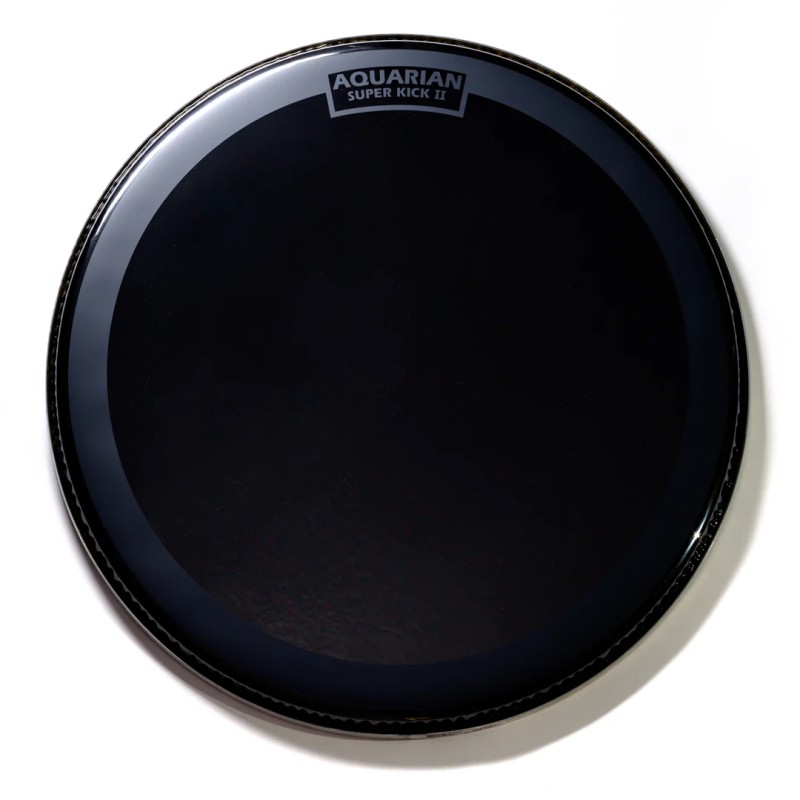 Aquarian Reflector Black Mirror Super Kick 26"