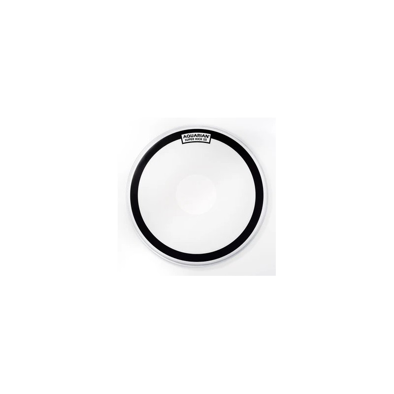 Aquarian Super Kick III Texture Coated White 28"