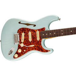 Fender American Professional II Stratocaster Thinline RW Transparent Daphne Blue