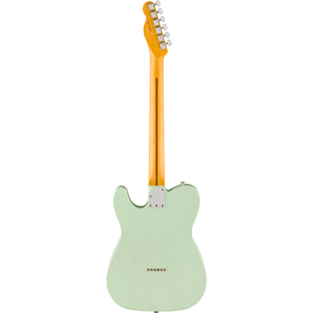 Fender American Professional II Telecaster Thinline MN Transparent Surf Green