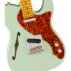 Fender American Professional II Telecaster Thinline MN Transparent Surf Green