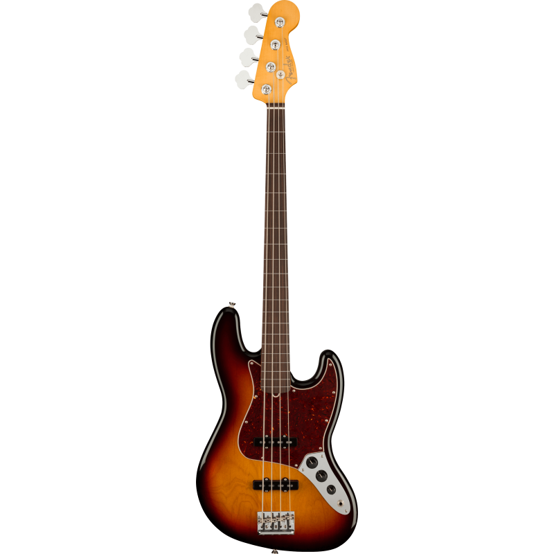 Fender American Professional II Jazz Bass Fretless RW 3-Color Sunburst