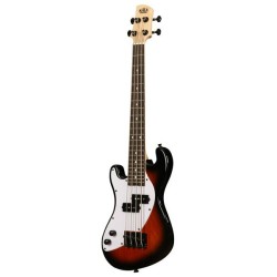 KALA U-Bass Solid Body 4 LH Tobacco Burst