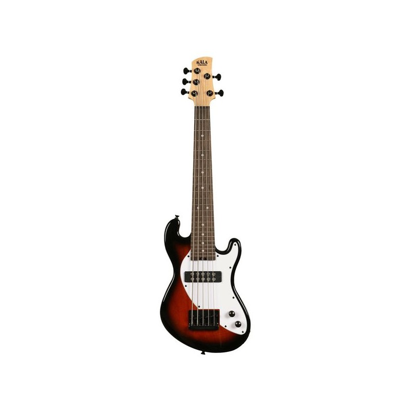 KALA U-Bass Solid Body 5 Tobacco Burst