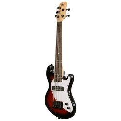 KALA U-Bass Solid Body 5 Tobacco Burst