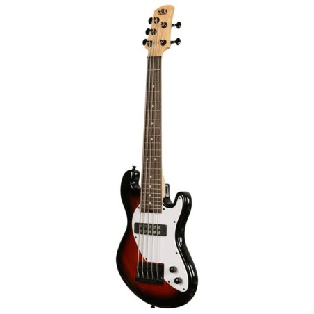 KALA U-Bass Solid Body 5 Tobacco Burst