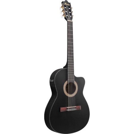 Ibanez GA5MHTCE-WK Weathered Black Open Pore