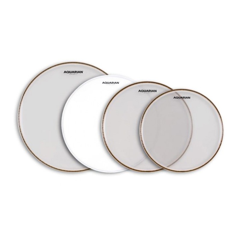 Aquarian Response 2 Clear Pack 12" 13" 16" + TC14
