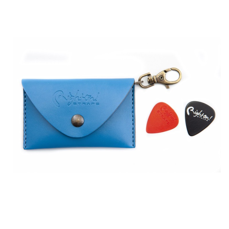 RightOn Straps Pick Pounch Plain Blu