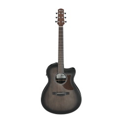 Ibanez AAM70CE-TBN Transparent Charcoal Burst Low Gloss Top