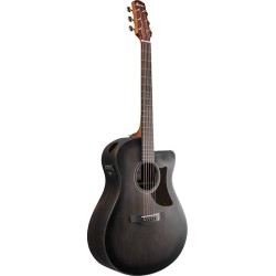 Ibanez AAM70CE-TBN Transparent Charcoal Burst Low Gloss Top