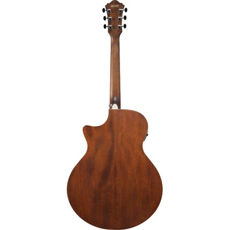 Ibanez AE140-WKH Weathered Black Open Pore Top