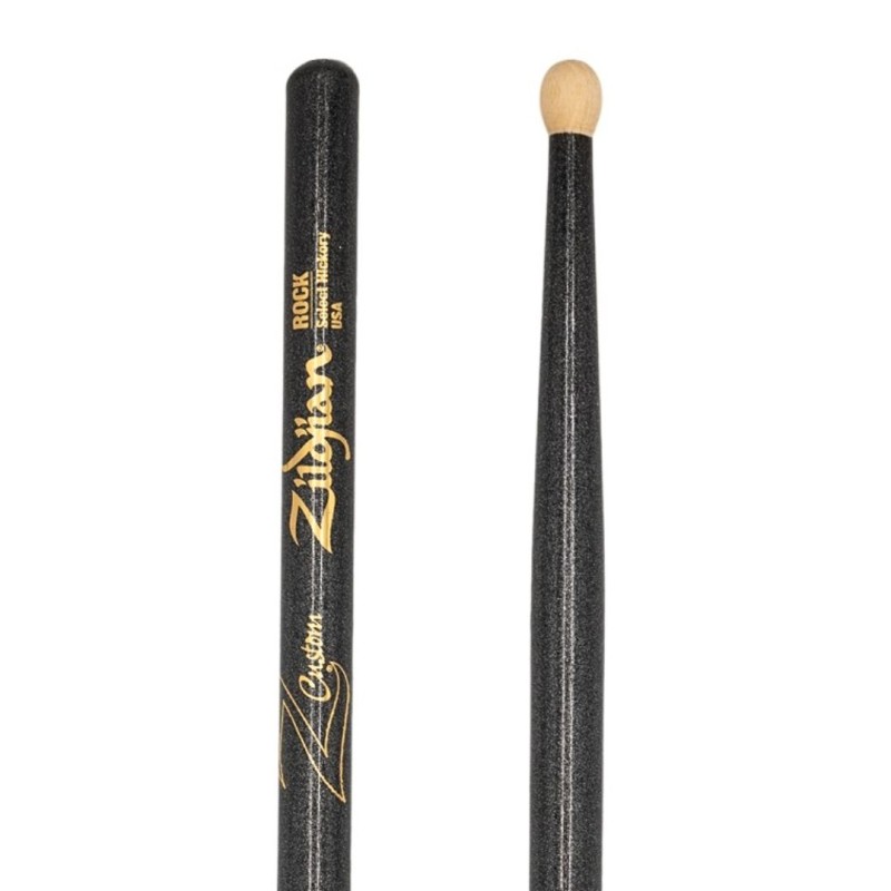 La Zildjian Z Custom LE Drumstick Collection ROCK Black Chroma