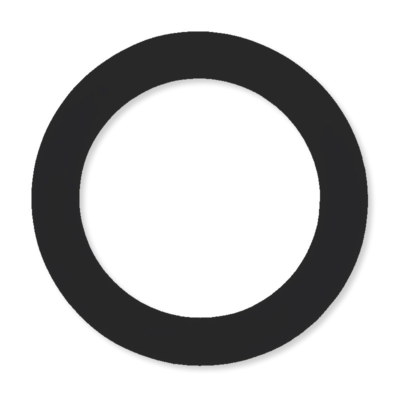 Aquarian Black Port Hole 5"