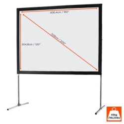 celexon Folding Frame Screen Mobil Expert 406 x 305 cm Front Projection