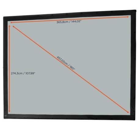 celexon Fabric For Folding Frame Mobil Expert 366 x 274 cm Rear Projection