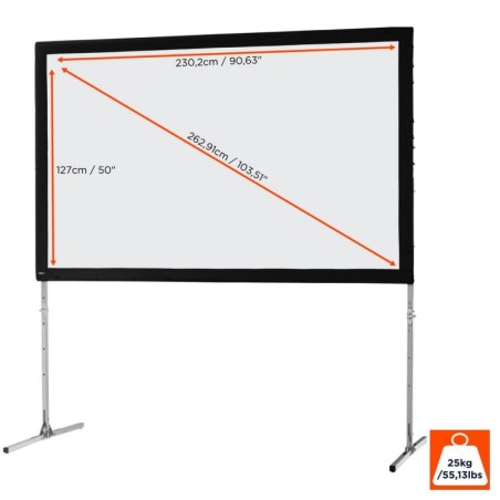 celexon Folding Frame Screen Mobil Expert 203 x 127 cm Front Projection
