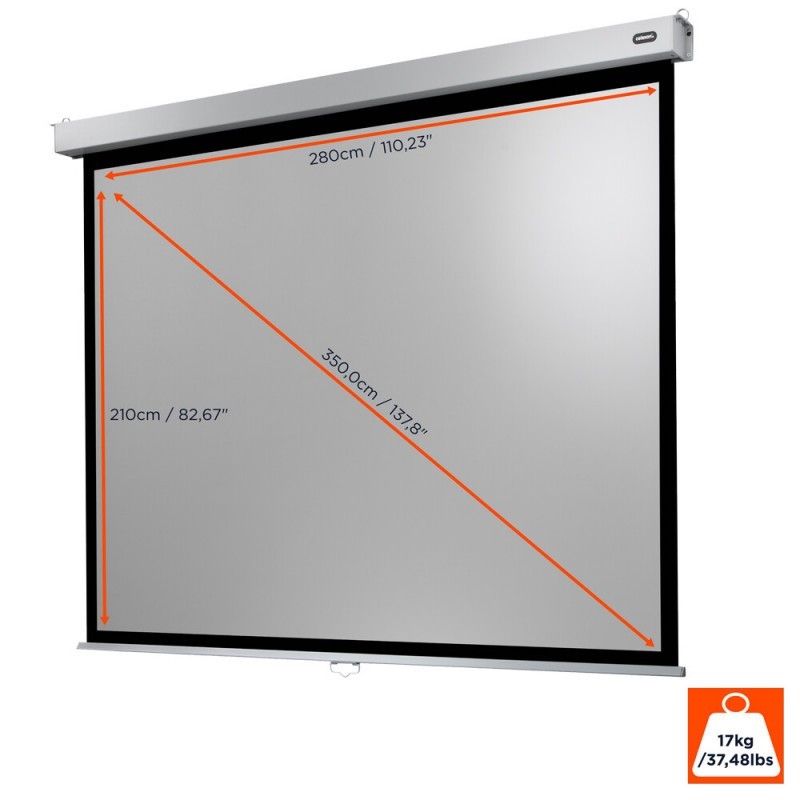 celexon Canvas Roller Blind Professional Plus 280 x 210 cm