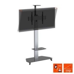 celexon Professional Height-Adjustable Display Trolley Adjust 3270MP