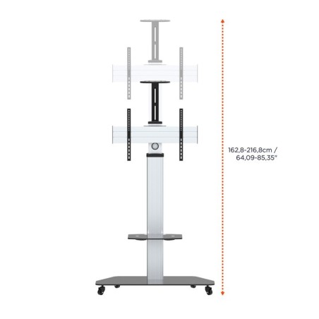 celexon Professional Height-Adjustable Display Trolley Adjust 3270MP