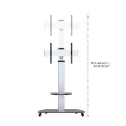 celexon Professional Height-Adjustable Display Trolley Adjust 3270MP