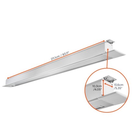 celexon Canvas Motor Professional Plus 180 x 180 cm