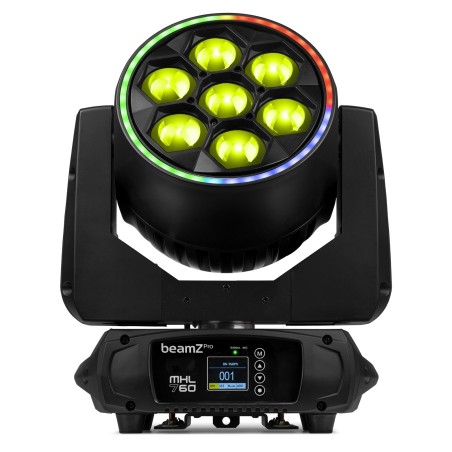Beamz MHL760 2pcs with Flightcase