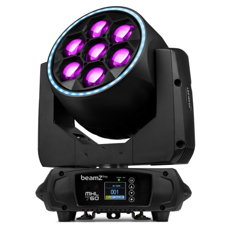 Beamz MHL760 2pcs with Flightcase