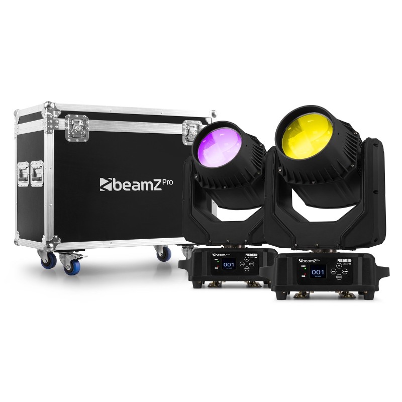 Beamz Nereid120W 2pc with flightcase