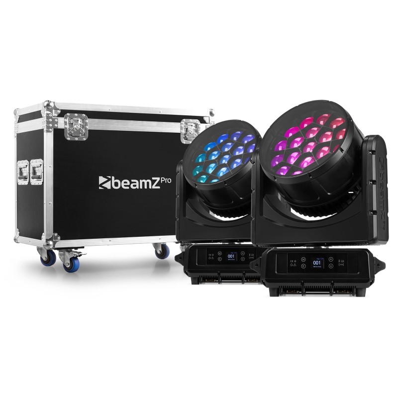 Beamz Nereid1940 2pcs con Flightcase