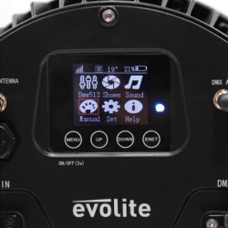 Evolite Wi-Par 12x12W 6in1 with Flightcase