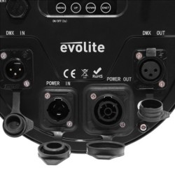 Evolite Wi-Par 12x12W 6in1 with Flightcase