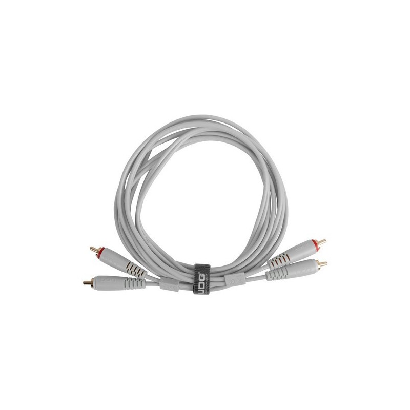 UDG U97001WH Ultimate Audio Cable Rca-Rca Straight White