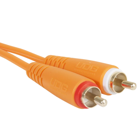 UDG U97001OR Ultimate Audio Cable Rca-Rca Straight Orange
