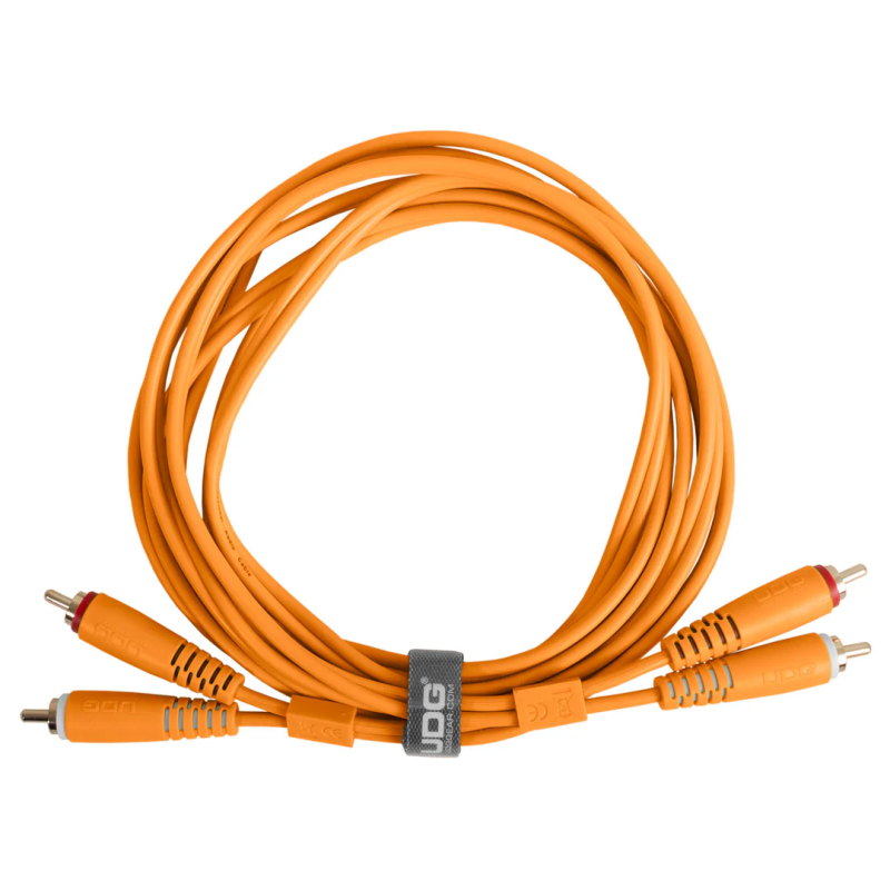 UDG U97001OR Ultimate Audio Cable Rca-Rca Straight Orange