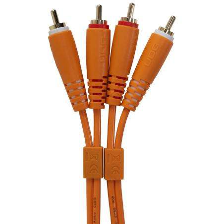 UDG U97001OR Ultimate Audio Cable Rca-Rca Straight Orange