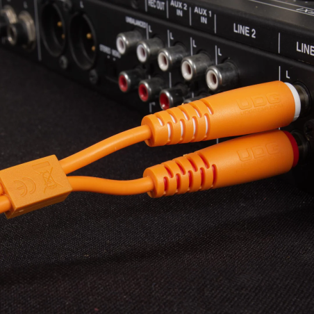 UDG U97003OR Ultimate Audio Cable Rca-Rca Straight Orange