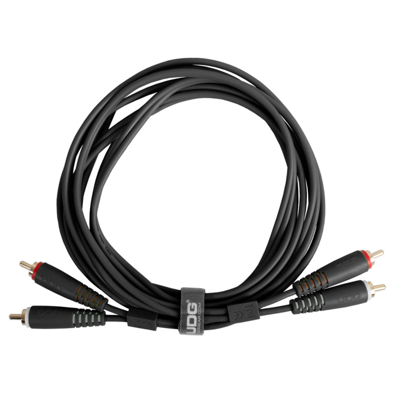 UDG U97003BL Ultimate Audio Cable Rca-Rca Straight Black