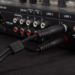 UDG U97003BL Ultimate Audio Cable Rca-Rca Straight Black