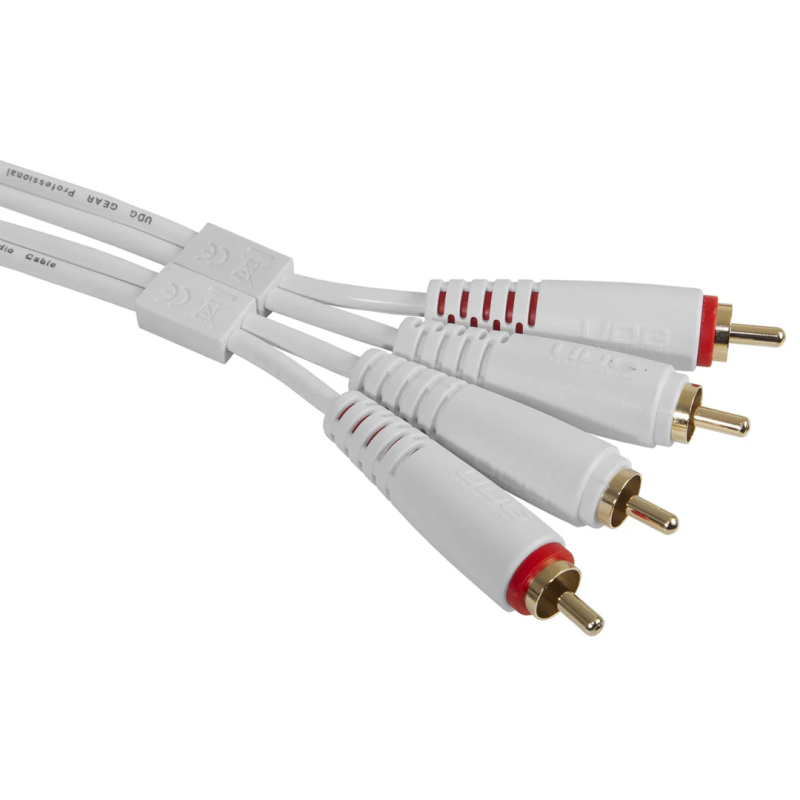 UDG U97003WH Ultimate Audio Cable Rca-Rca Straight White