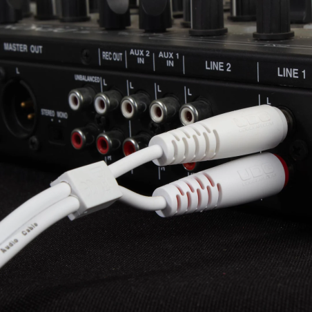 UDG U97003WH Ultimate Audio Cable Rca-Rca Straight White