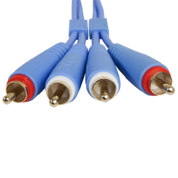 UDG U97003LB Ultimate Audio Cable Rca-Rca Straight Light Blue