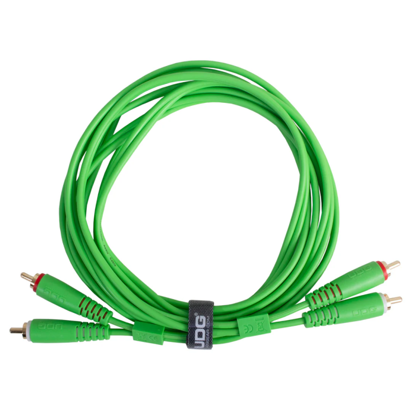 UDG U97003GR Ultimate Audio Cable Rca-Rca Straight Green