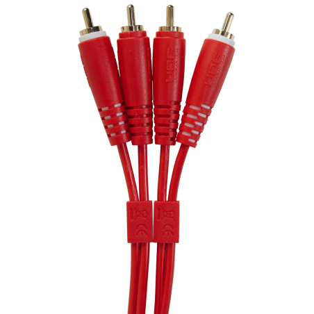 UDG U97003RD Ultimate Audio Cable Rca-Rca Straight Red