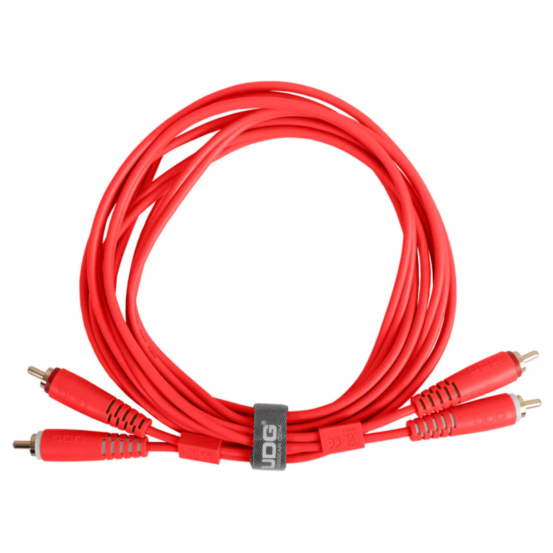 UDG U97001RD Ultimate Audio Cable Rca-Rca Straight Red