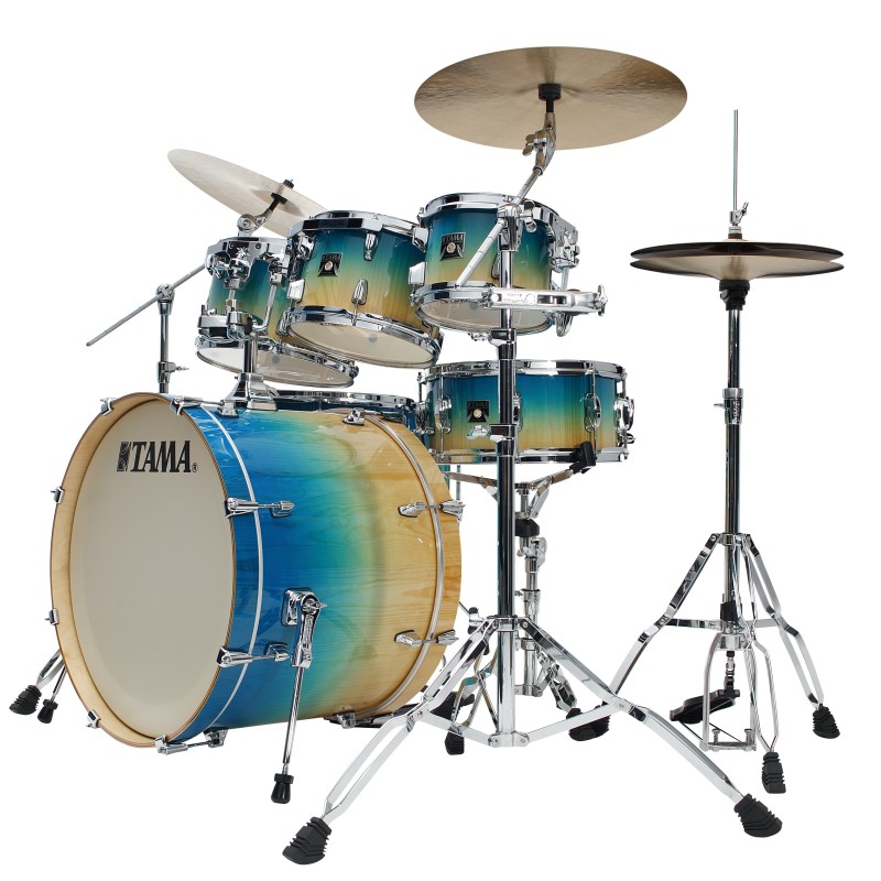 TAMA Superstar CL72R+H-PCLP Caribbean Lacebark Pine Fade