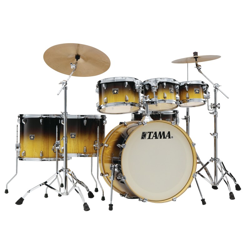 TAMA Superstar CL72R+H-PGLP Gloss Lacebark Pine Fade