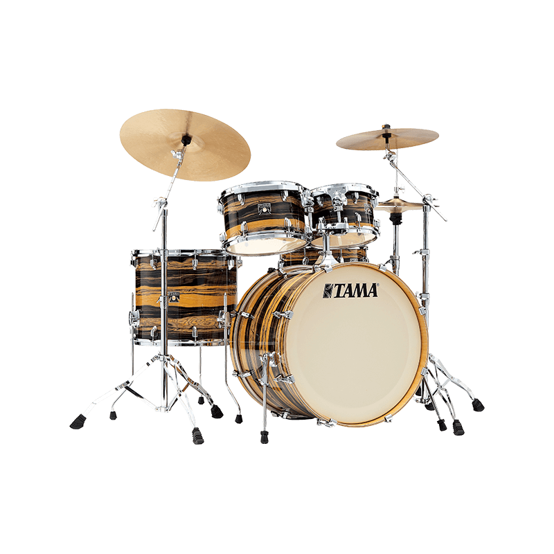TAMA Superstar Classic 22" Natural Ebony Tiger Wrap CK32RZ+H-NET