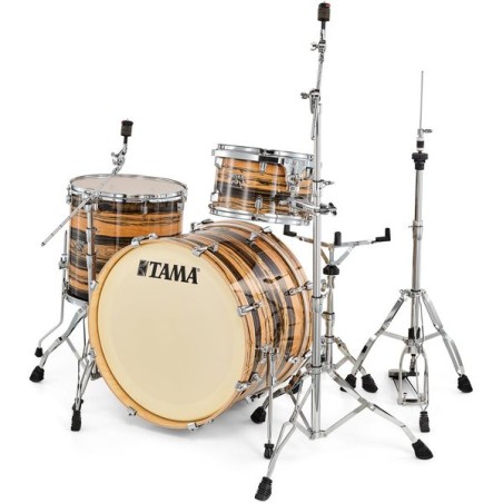 TAMA Superstar Classic 22" Natural Ebony Tiger Wrap CK32RZ+H-NET